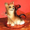 Chihuahua Little Devil Dog Figurine - Longhair