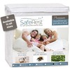 SafeRest Waterproof King Size Mattress Protector - Fitted with Stretchable