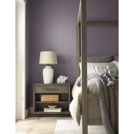 KILZ TRIBUTE Paint & Primer, Interior, Satin, Beetroot Purple, 1 Gallon