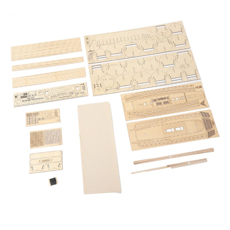 Wooden Model Ships DIY Assembly Classic Ancient Boat Sailing Boat