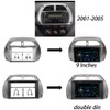 DKMUS 9 Inches + Double Din Radio Dash Trim Kit