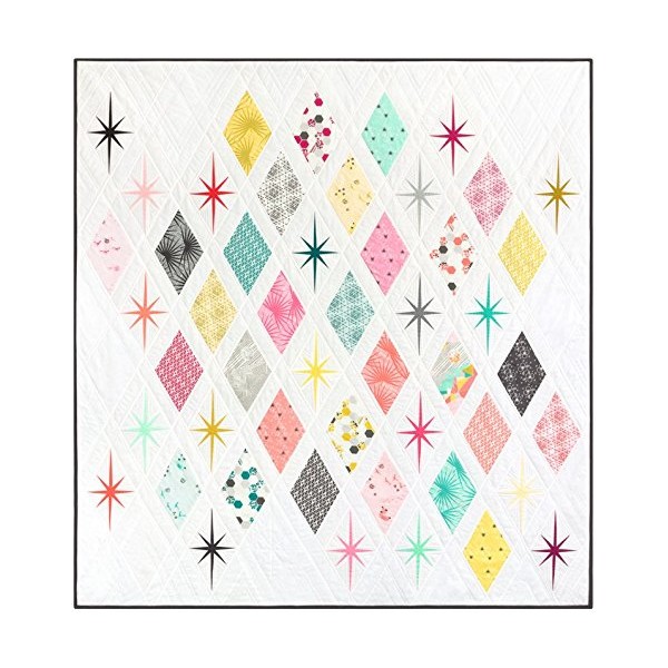 The Atomic Starburst Quilt - Foundation Paper Piecing Pattern -