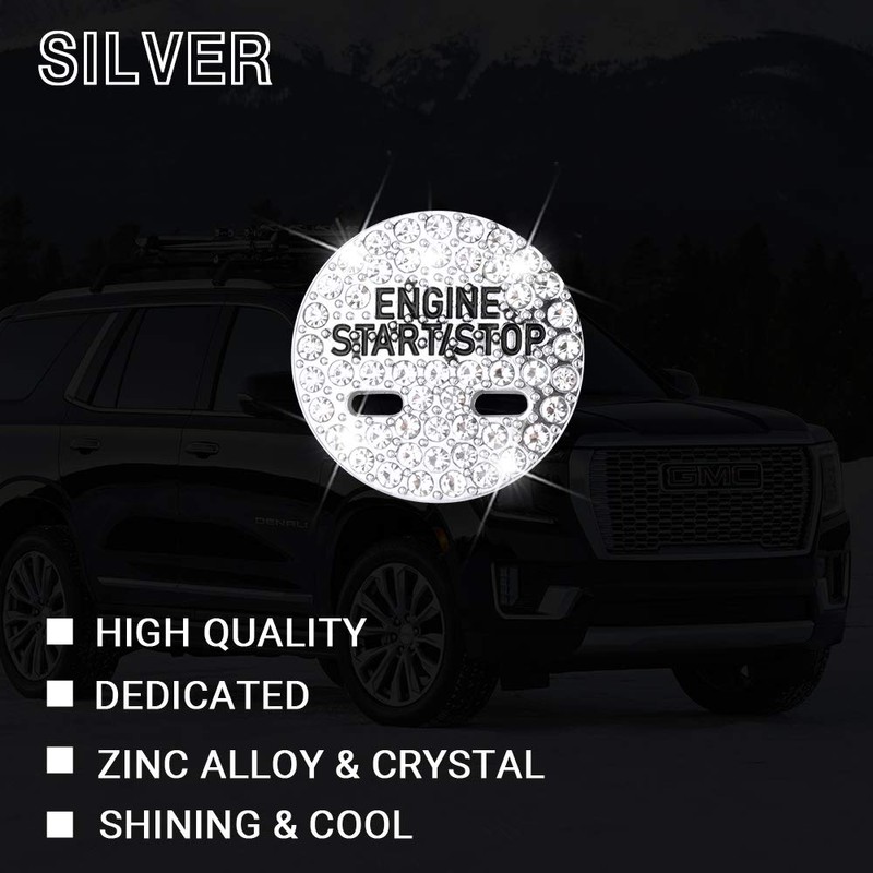 1797 Push Start Button Cover for GMC Yukon Terrain Accessories