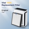 2 Pack Vital 100S-P Replacement Filter Compatible with LEVOIT Vital