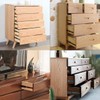 TOOPONE Drawer Slides, 6 Inch Full Extension 3 Section Ball