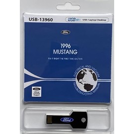 1996 Mustang Electrical and Vacuum Trouble-Shooting Manual (EVTM) (USB)