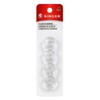 SINGER Bobbins Class 66 Transparent Plastic Bobbins – Replacement Bobbins