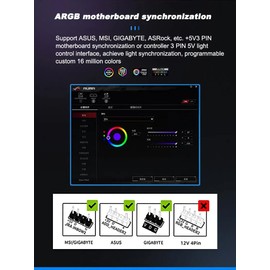 UPSIREN 140mm CASE Cooling Fan, Computer Case Fan, 4pin PWM PC Fan, 25mm Thick, 1200/2500RPM Speed, 40/65CFM, Silent CPU Cooling Fan (1, Black, 14CM)
