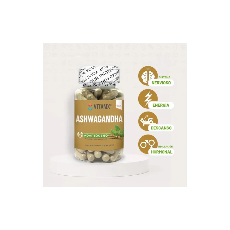 Vitamx Suplemento 300 Capsulas Relajante Y Antiestres