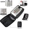 GLIOFLUX Key Safe Outdoor, Key Safe Wall Mounted with 10