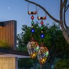 Outdoor Solar Lantern 2 Pack Outdoor Solar Hanging Lantern Retro