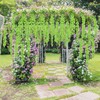 U'Artlines 36 Pack (Total 139 Feet) Artificial Fake Wisteria Vine