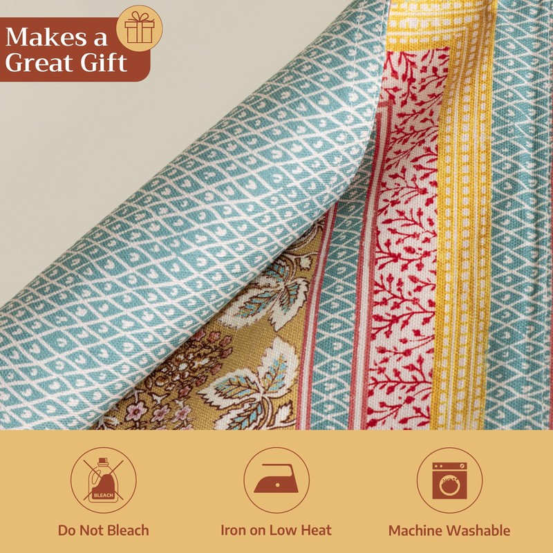 Maison d' Hermine Placemats Set of 4 Reusable 100% Cotton
