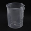 UrbanNest 3X Measuring Jug 250ML Graduated Beaker Clear White Plastic