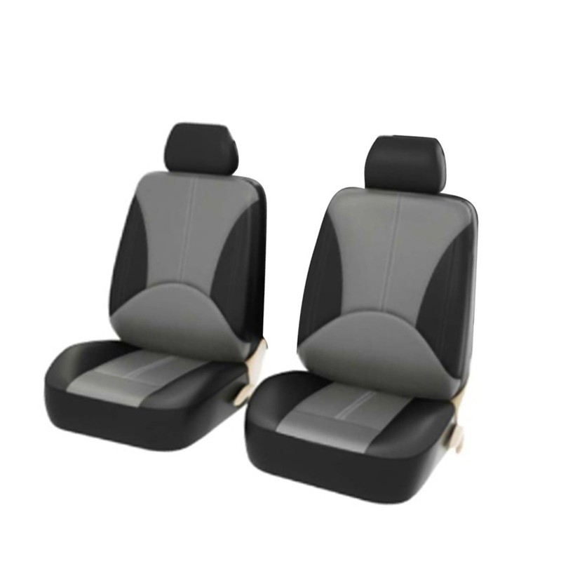 4 Pieces Car Seat Covers, Universal Breathable Leather Seat Protector