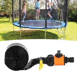 Water Sprinkler Hose, Trampoline Water Sprinkler Hose Garden Cooling Watering Tool Children Outdoor Water Toy Different Lengths for Garden Trampoline Children(12 Meters)