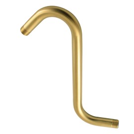 Kingston Brass K159A7 10-Inch S-Shape Shower Arm in Brushed Brass