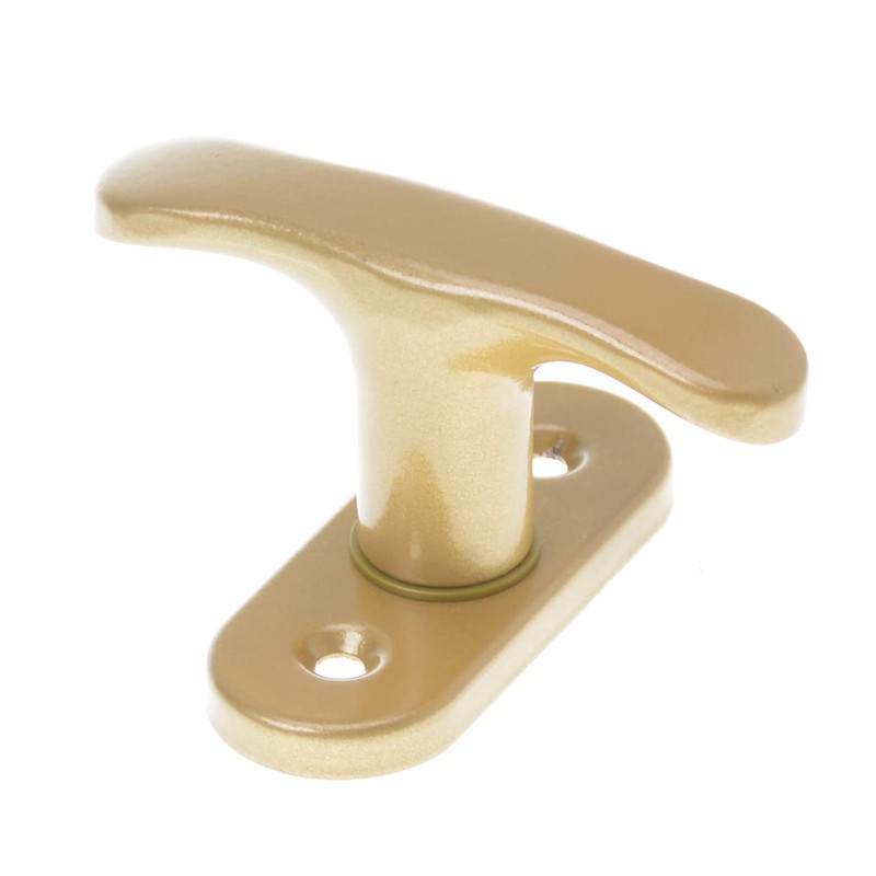 Aqbau® Window Handle Metal (Gold) Window Olive Painted Balcony Door