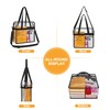 Slumou Clear Tote Bag Stadium Approved - 12x6x12 Clear Bag