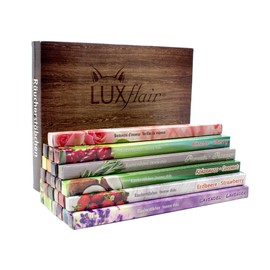 Luxflair, Premium Incense Sample Set in Different Variants with 26 Different Scents
