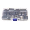 55Pcs Hollow Punch Cutter High Carbon Steel Rich Sizes Box