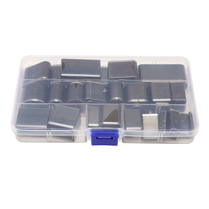 55Pcs Hollow Punch Cutter High Carbon Steel Rich Sizes Box