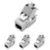 Keystone RJ45 Cat 7 Connector Modules - Tool-Free CAT7, CAT6,
