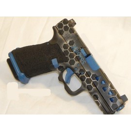 Tactical Penguin Honeycomb Single Cut Stencil for cerakote, gunkote, duracoat Avery Paint mask Sticky Back Vinyl