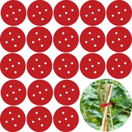 Boao 24 Pack Garden Stake Connectors, Circle Plant Support Stretch Stretchable Plant, Support Easy Plant Support Stretch 5 Hole,Teepee Trellis