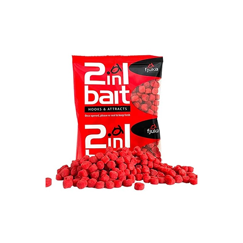 Fjuka 2in1 FatBoys - 10mm Hook Bait. The soft feed