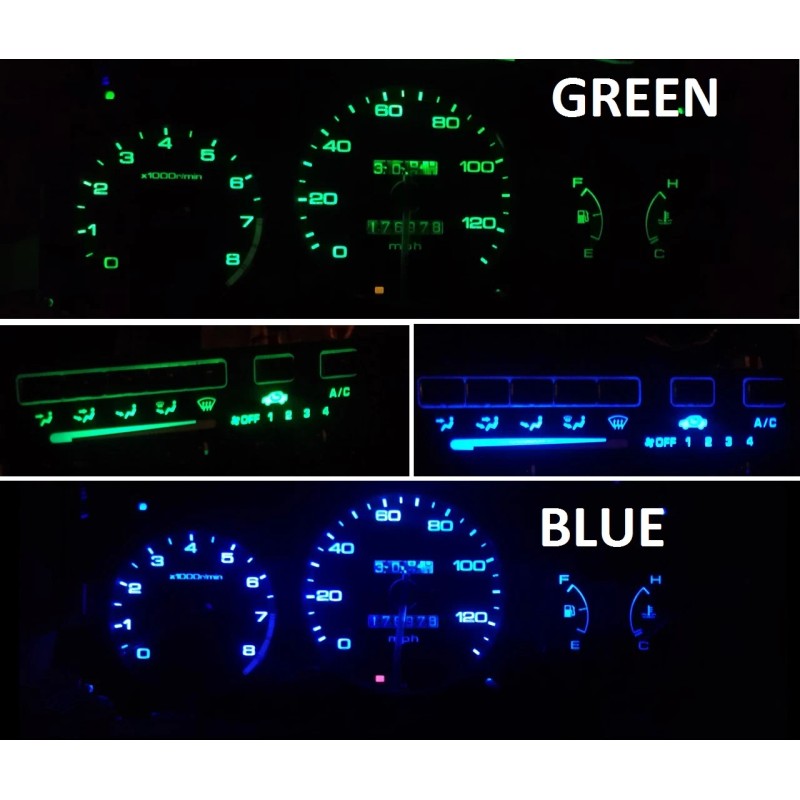 SevenLed LED Kit For Honda Green Or Blue Civic EK