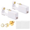 Suskriyocic 2 Pack Painless Ear Piercing Gun Disposable Self Earring
