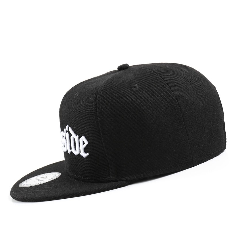 True Heads Eastside Black Snapback Baseball Cap