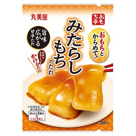 Marumiya Foods Industry Omochi-tei Omotokame!Mitarashi Mochi Sauce 3 Bags, 1.3 oz (36 g) x 10 Bags