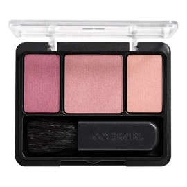 Rubor Polvo Compacto Cosmético Covergirl Instantcheekbones Tono del maquillaje 220 Purely Plum