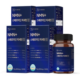 The Health Dream nmn Spermidine Fisetin Resveratrol Skin Nutrient 120 tablets, 4 pcs / 더건강드림 nmn 스페르미딘 피세틴 레스베라트롤 피부 영양제 120정, 4개