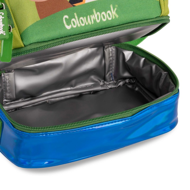 Colourbook - Borsa Termica per Bambini, Lunch Bag Capiente 4L,