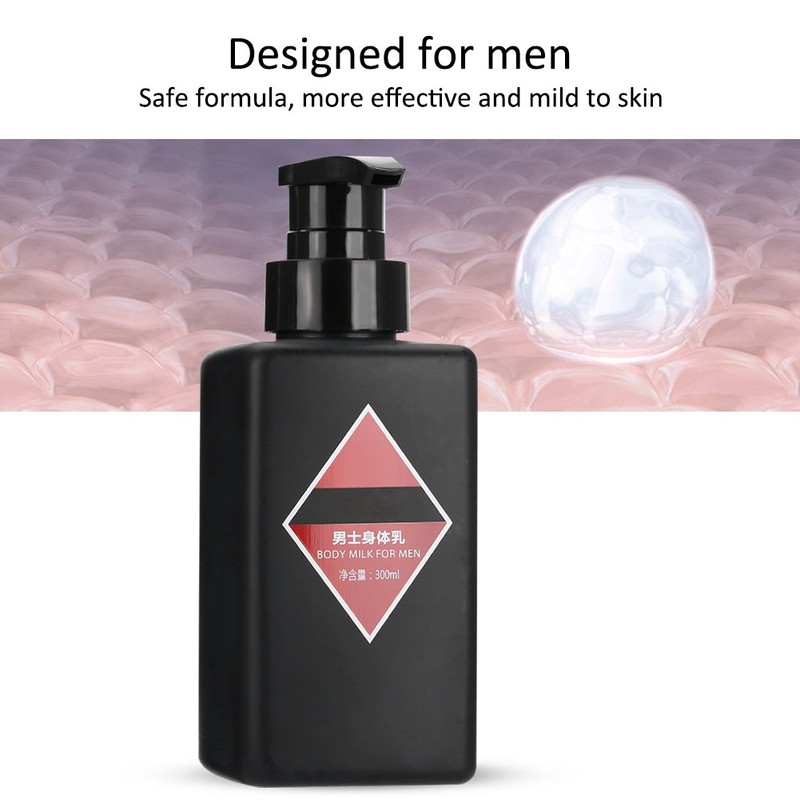 Men Body Lotion Oil sontrol Whitening Hydrating Moisturizing Nourishing Skin