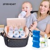 SFYBYHEART Breastmilk Cooler Travel Bag with Ice Pack for 6