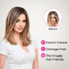 REECHO 16" Invisible Wire Hair Extensions with Thinner Softer Lace