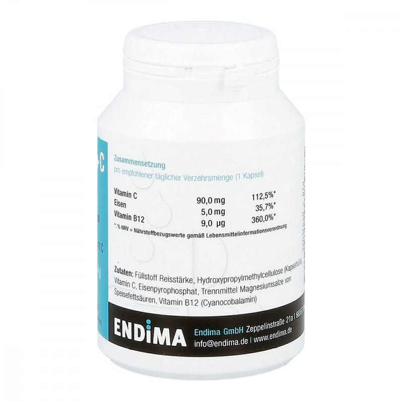 Iron + B12+C Capsules Pack of 100
