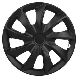 SCITOO 13 Inch Black Wheel Hubcap Tire & Rim 4PC