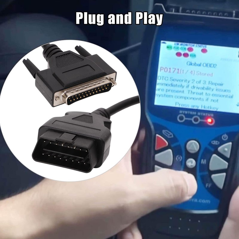 12V OBD2 Scanner Cable Diagnostic Scan Tool for INNOVA 3100