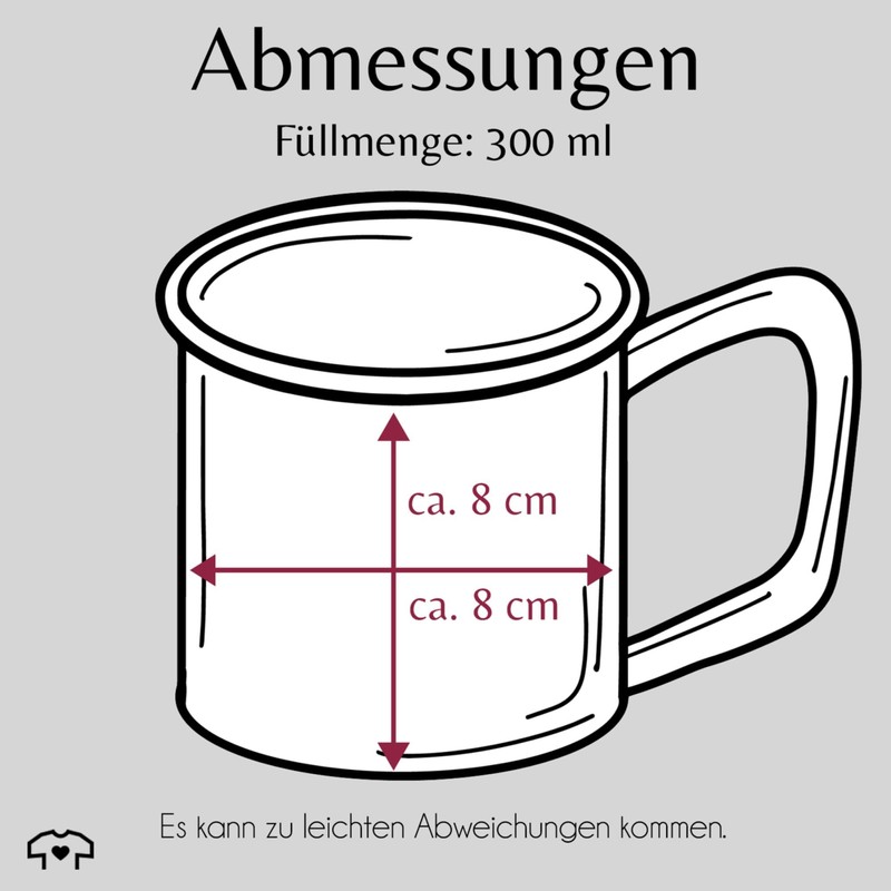 Enamel Tin Cup – Easter Gifts – Rabbit Head Simple