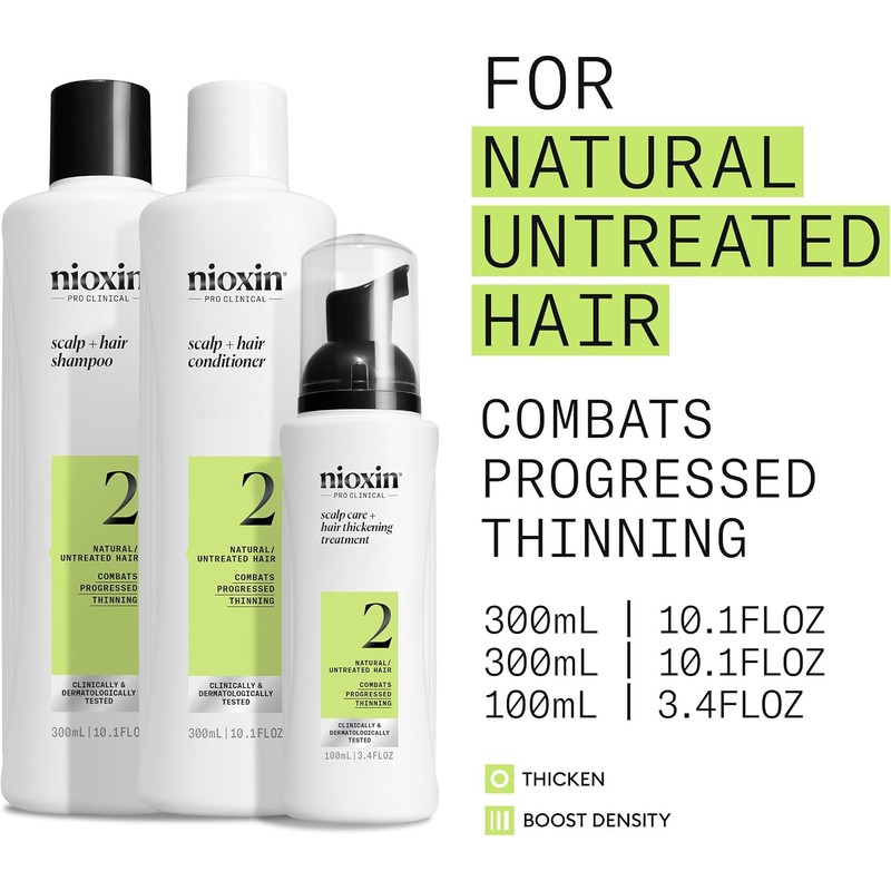 Nioxin Kit de sistema de cuidado, kit de cuidado del