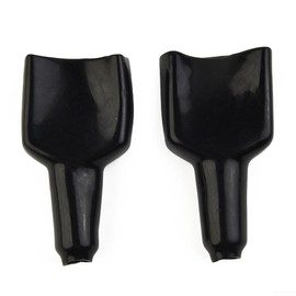 Flush Mount Anderson Plug Charging Panel Waterproof 50A for Anderson Connectors Flush Mount Panel Cover for Caravan (2 Pack, Black)