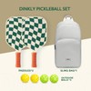 Dinkly Pickleball Paddles Set of 2 - USAPA Approved Graphite/Fiberglass