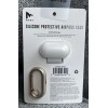 MVMT Airpods Silicone Protective Case Carabiner Supports Wireless Charging White