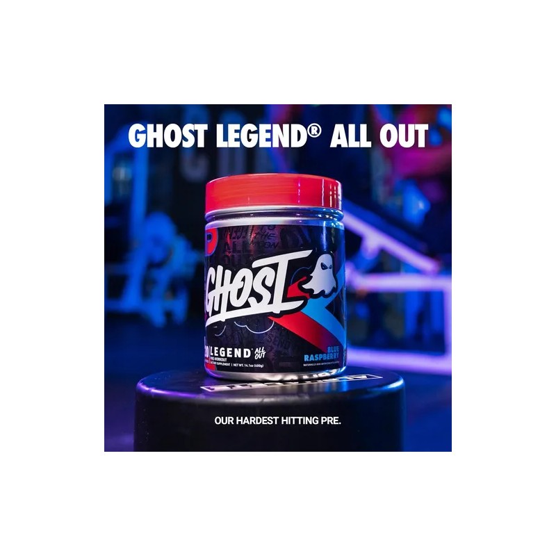 Pre Entreno Ghost Legend All Out 400g 20 Serv