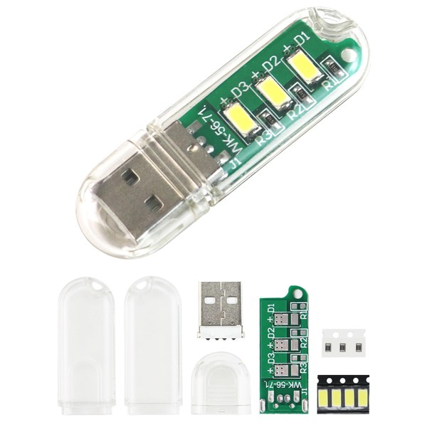 Yidab Soldering Practice Kit DIY USB LED Night Lamp SMD